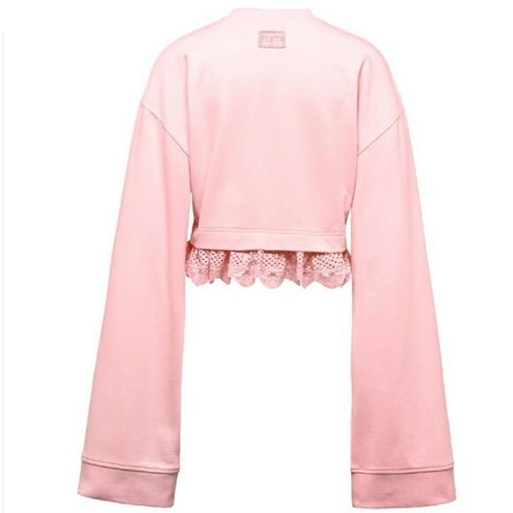 NEW Fenty X Puma by Rihanna Cropped Oversized Sweatshirt - Small - Picture 4 of 10